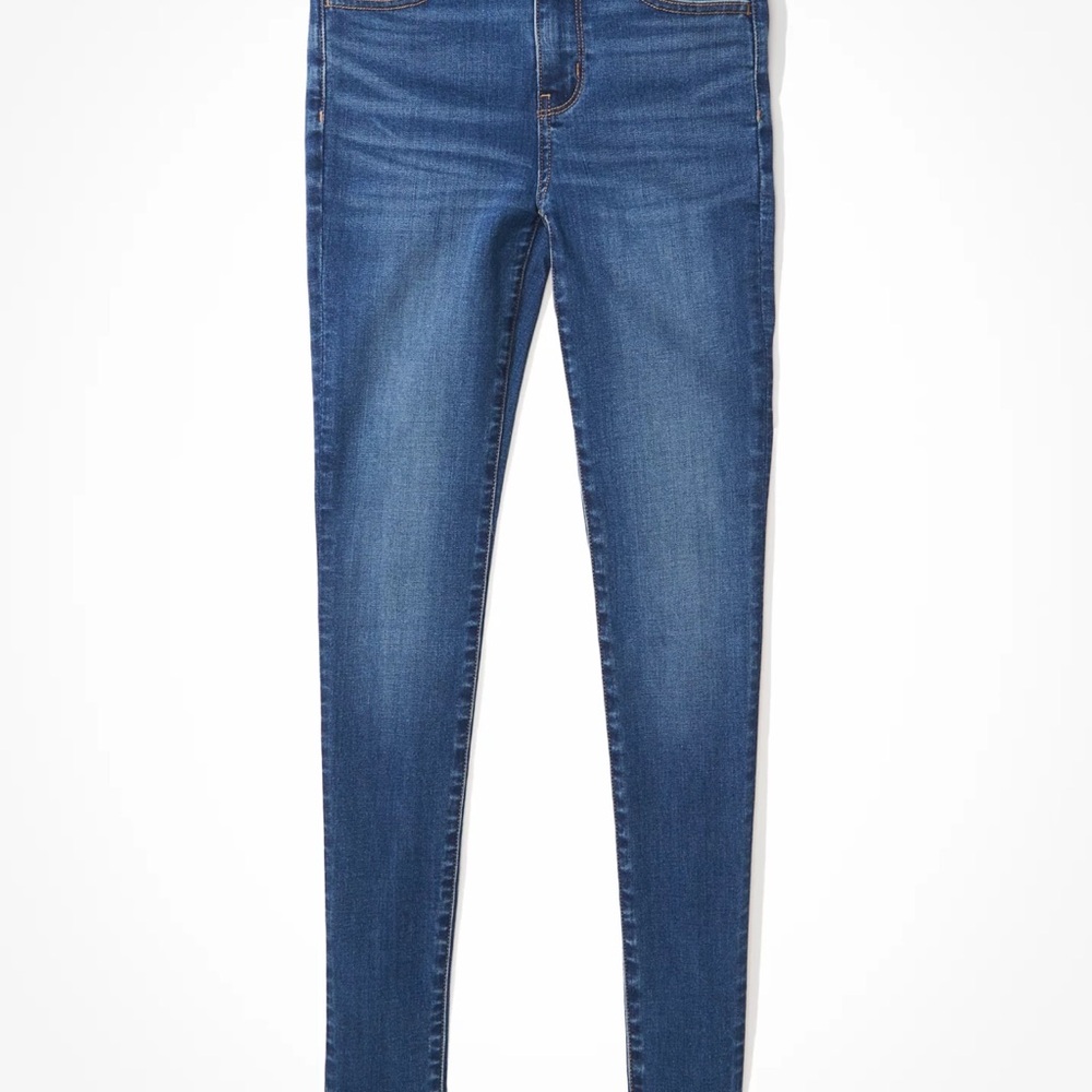 American Eagle Outfitters Dark Blue Skinny Jeans